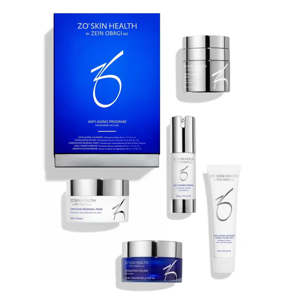 ANTI-AGING PROGRAM (5 Products) - Advanced skincare routine ZO® Skin Health €220.49 +VAT www.AntiAgeBoutique.com