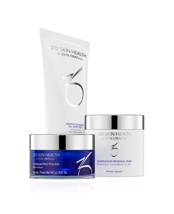 GSR Getting Skin Ready Kit (3 Products) - Skin cleansing & sebum control ZO® Skin Health €55.74 +VAT www.AntiAgeBoutique.com