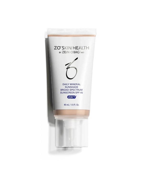 Daily Mineral Sunshade Broad Spectrum SPF 30 - Buildable Tinted Mineral Sunscreen ZO® Skin Health €40.98 +VAT www.AntiAgeBoutique.com