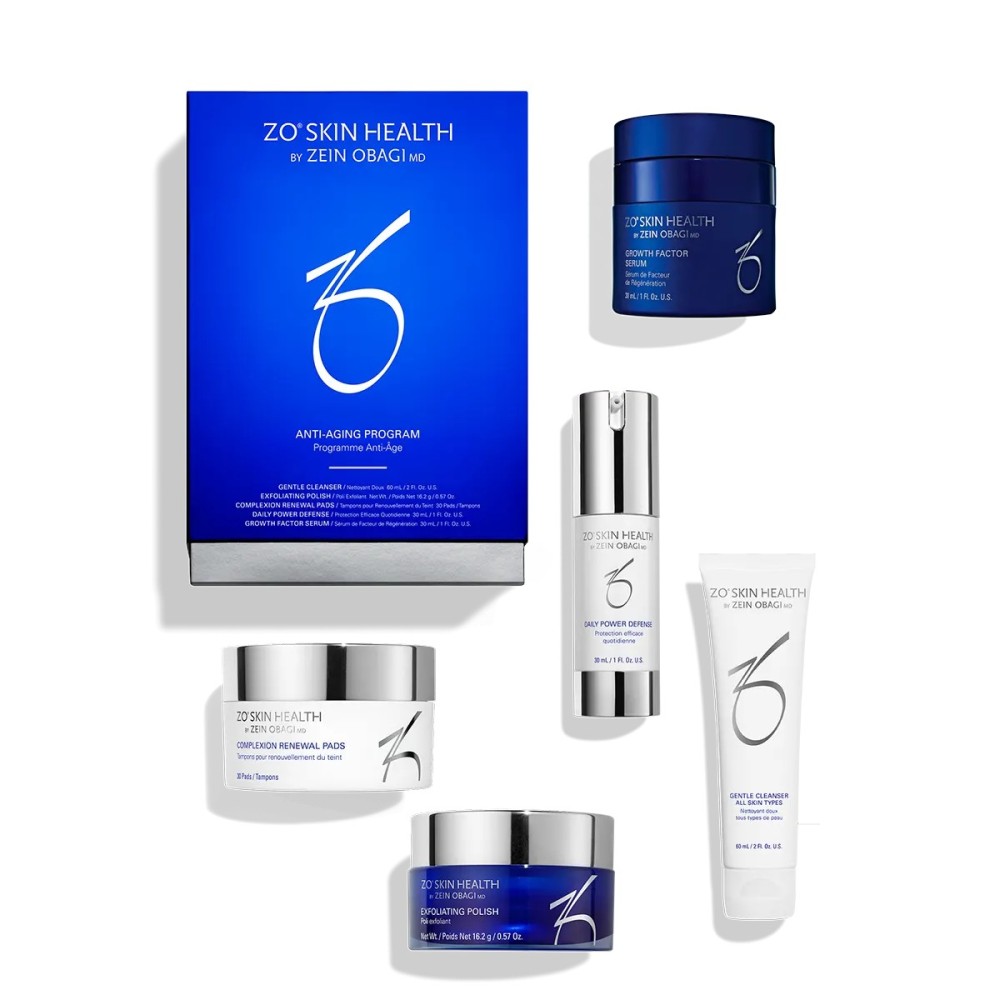ANTI-AGING PROGRAM (5 Products) - Advanced skincare routine ZO® Skin Health €244.26 available on www.AntiAgeBoutique.com