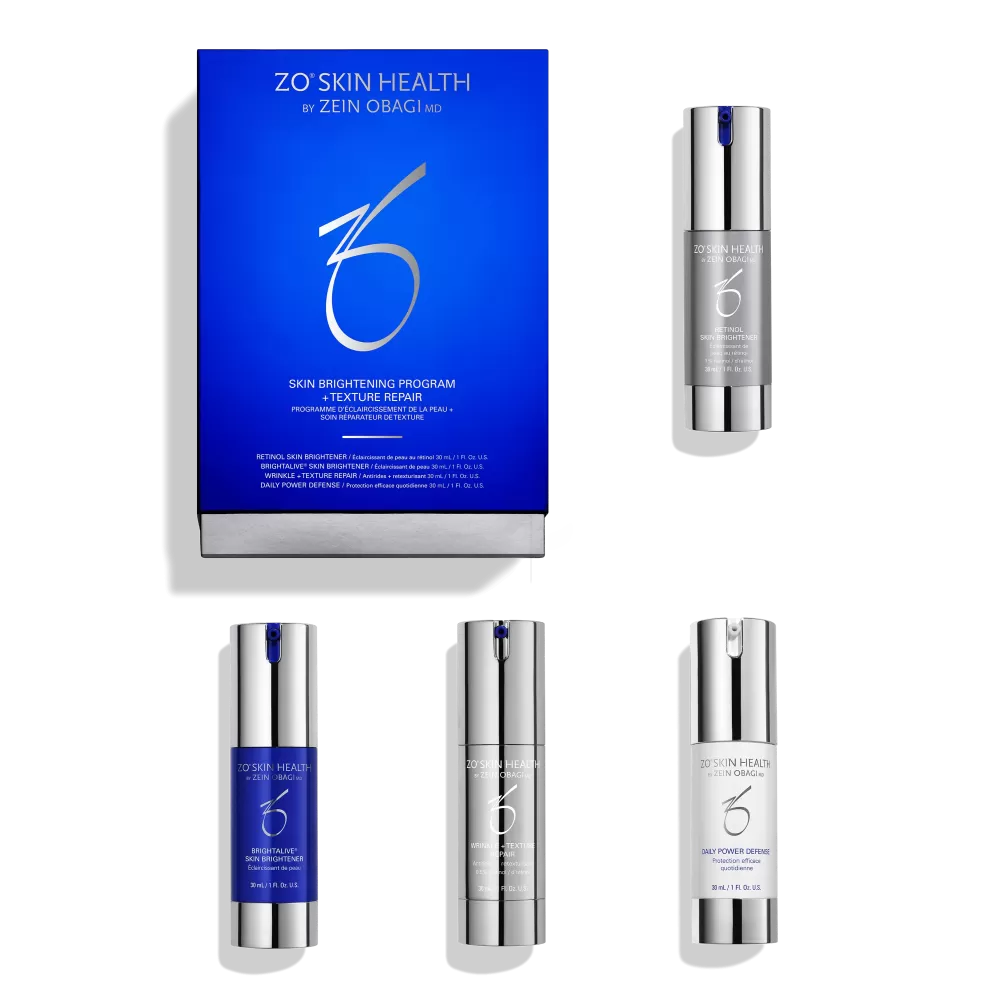 SKIN BRIGHTENING PROGRAM + TEXTURE - ZO® Skin Health SKIN BRIGHTENING PROGRAM + TEXTURE - ZO® Skin Health