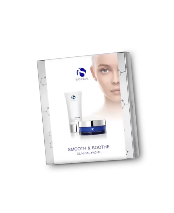 SMOOTH & SOOTHE CLINICAL FACIAL (2 prodotti) iS CLINICAL® €153,28 +VAT www.AntiAgeBoutique.com