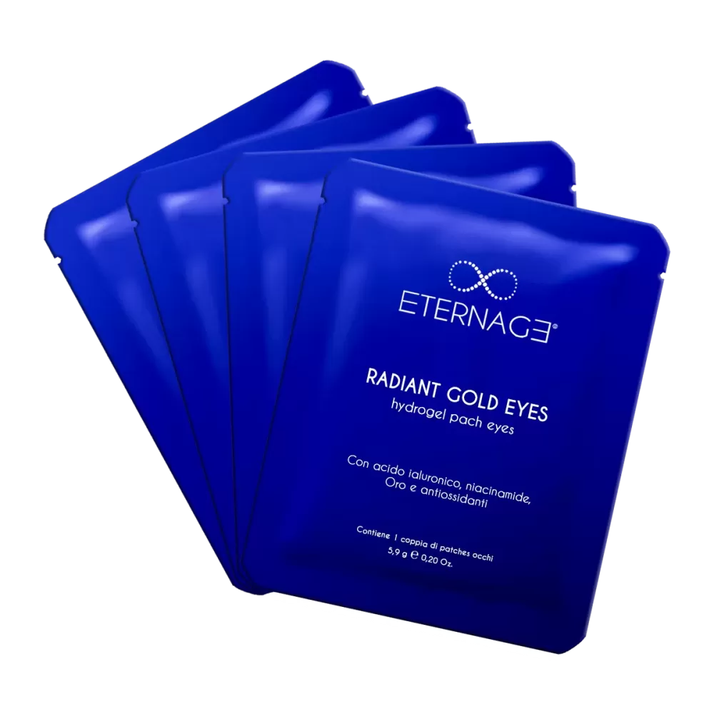 RADIANT GOLD EYES - patch occhi anti-aging e nutriente (Confezione da 4) - ETERNAGE®
