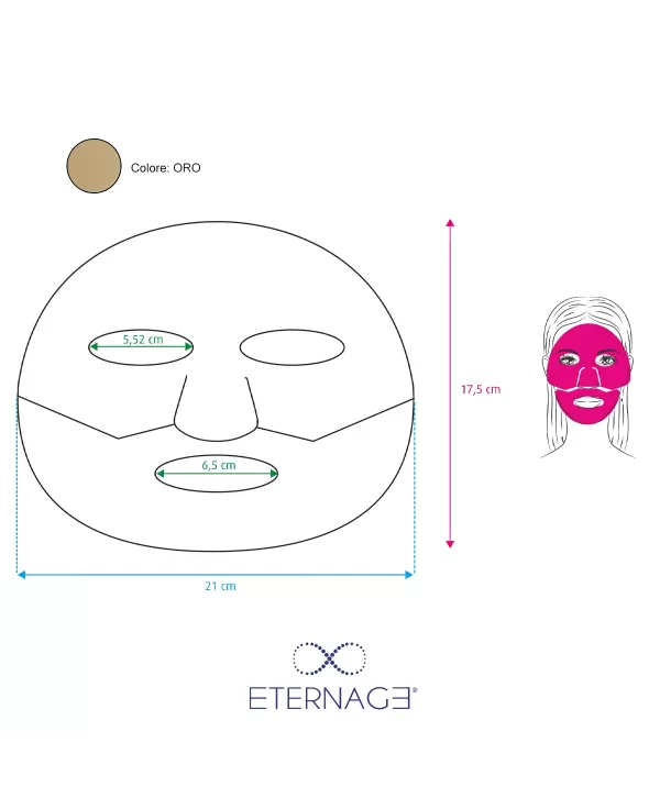 GOLD ULTRA GLOW - maschera viso ETERNAGE®