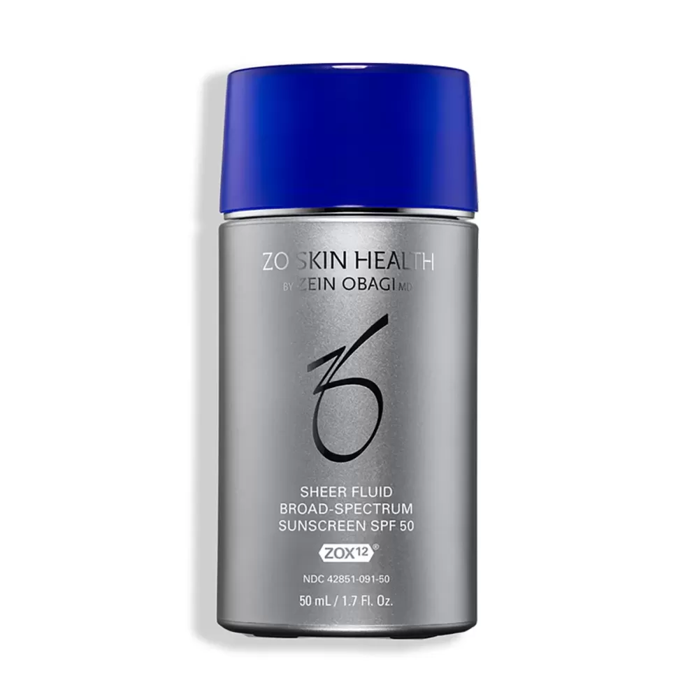 SHEER FLUID BROAD-SPECTRUM SPF-50 50ml – ZO® Skin Health SHEER FLUID BROAD-SPECTRUM SPF-50 50ml – ZO® Skin Health