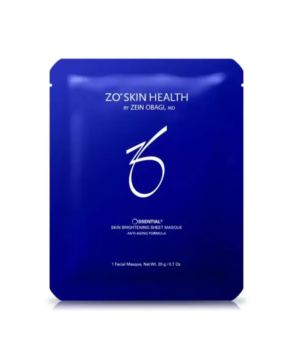 SKIN BRIGHTENING SHEET MASQUE (single-use mask) 20gr ZO® Skin Health €6.56 +VAT www.AntiAgeBoutique.com