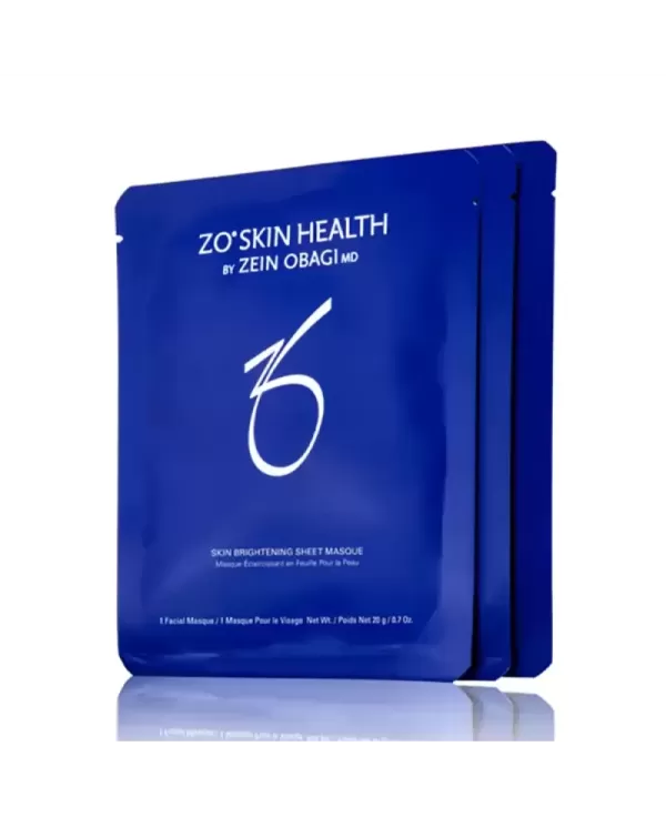 SKIN BRIGHTENING SHEET MASQUE (single-use mask) 20gr ZO® Skin Health €6.56 +VAT www.AntiAgeBoutique.com